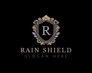 Regal Crown Shield logo design