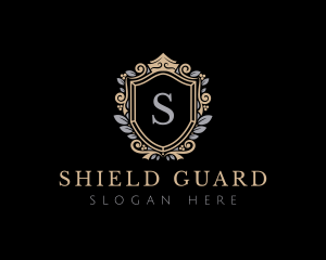 Regal Crown Shield logo design