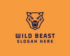 Wild Panther Beast logo design