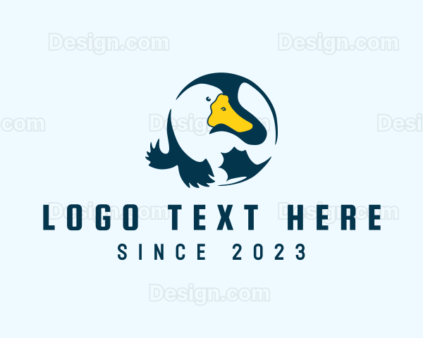 Goose Duckling Egg Logo