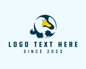 Goose Duckling Egg Logo