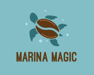 Sea Turtle Coffee logo design