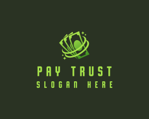 Cash Dollar Money logo design