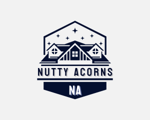 House Roofing Contractor logo design