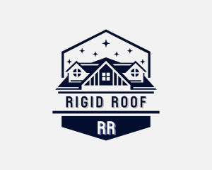 House Roofing Contractor logo design