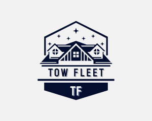 House Roofing Contractor logo design