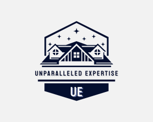 House Roofing Contractor logo design