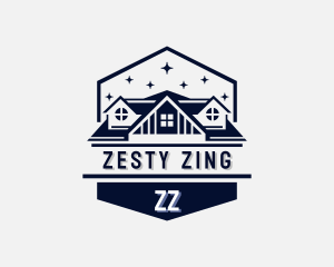 House Roofing Contractor logo design