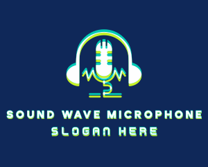 Glitch Headphone Microphone  logo