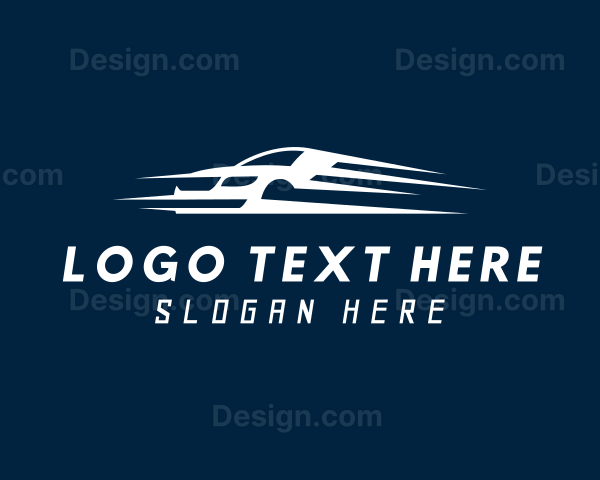 Fast Racecar Vehicle Logo