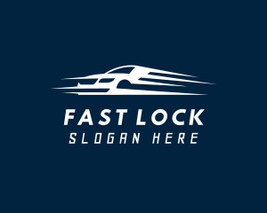 Fast Racecar Vehicle logo design