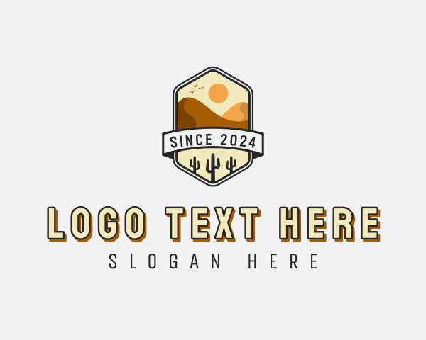 Desert logo example 1