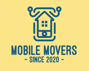 Mobile House Realty logo design