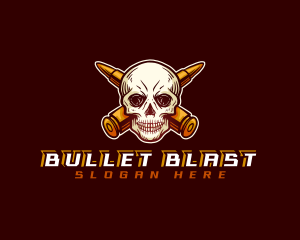 Bullet Skull Gaming logo design