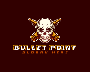 Bullet Skull Gaming logo design