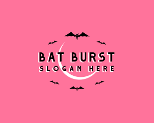 Halloween Bat Bird logo