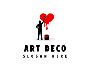 Mural Art Painter logo design