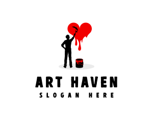 Mural Art Painter logo design