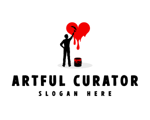 Mural Art Painter logo design