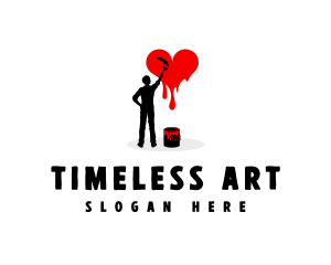 Mural Art Painter logo design