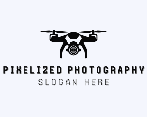 Aerial CCTV Drone  logo design