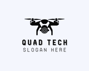 Aerial CCTV Drone  logo design