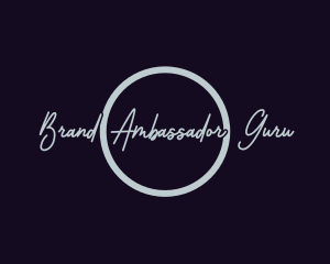 Generic Cursive Brand logo design