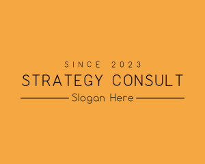 Generic Business Consulting logo design