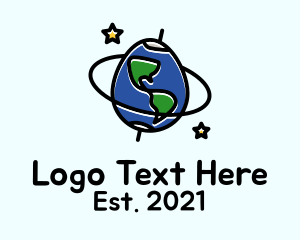 Planet Earth Egg logo