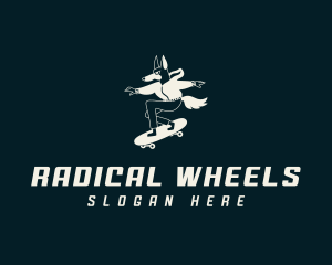 Wolf Skateboard Streetwear logo