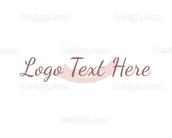 Sophisticated Feminine Watercolor Logo