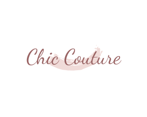 Sophisticated Feminine Watercolor logo design