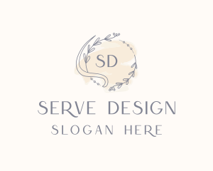 Floral Garden Spa logo design