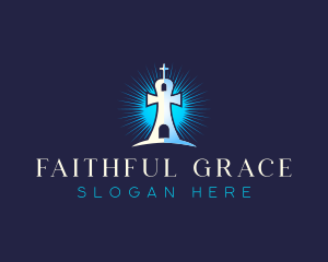 Church Cross Chapel  logo design