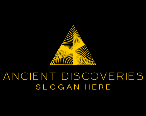 Pyramid Ancient Landmark logo design