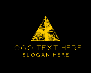 Ancient - Pyramid Ancient Landmark logo design