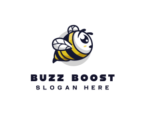 Bee Honey Insect logo design