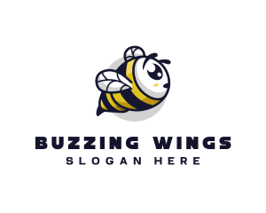 Bee Honey Insect logo design