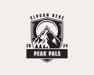 Summit Peak Mountain logo design