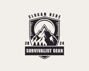 Summit Peak Mountain logo design