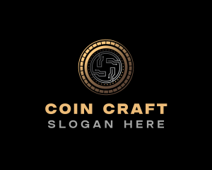 Blockchain Crypto Coin logo