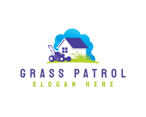 Grass Lawn Mower logo