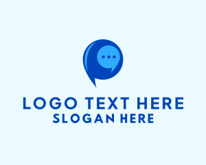 Messaging Chat Bubble logo