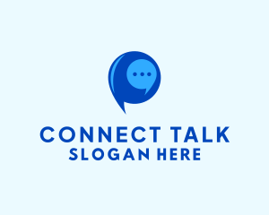 Messaging Chat Bubble logo