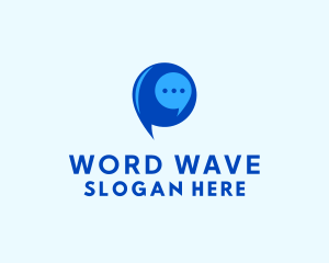 Messaging Chat Bubble logo