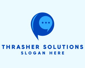 Messaging Chat Bubble Logo