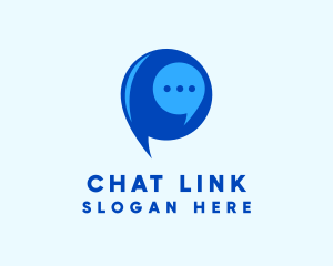 Messaging Chat Bubble logo