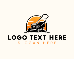 Grass Lawn Mower logo