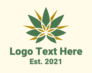 Weed Cannabis Fan  logo