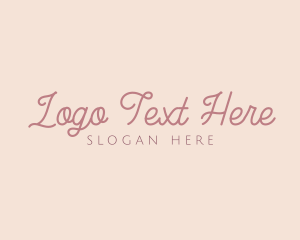 Girly Script Handwriting logo